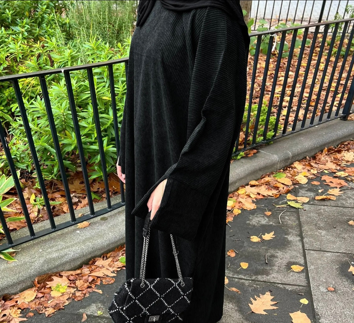 Corduroy Abaya